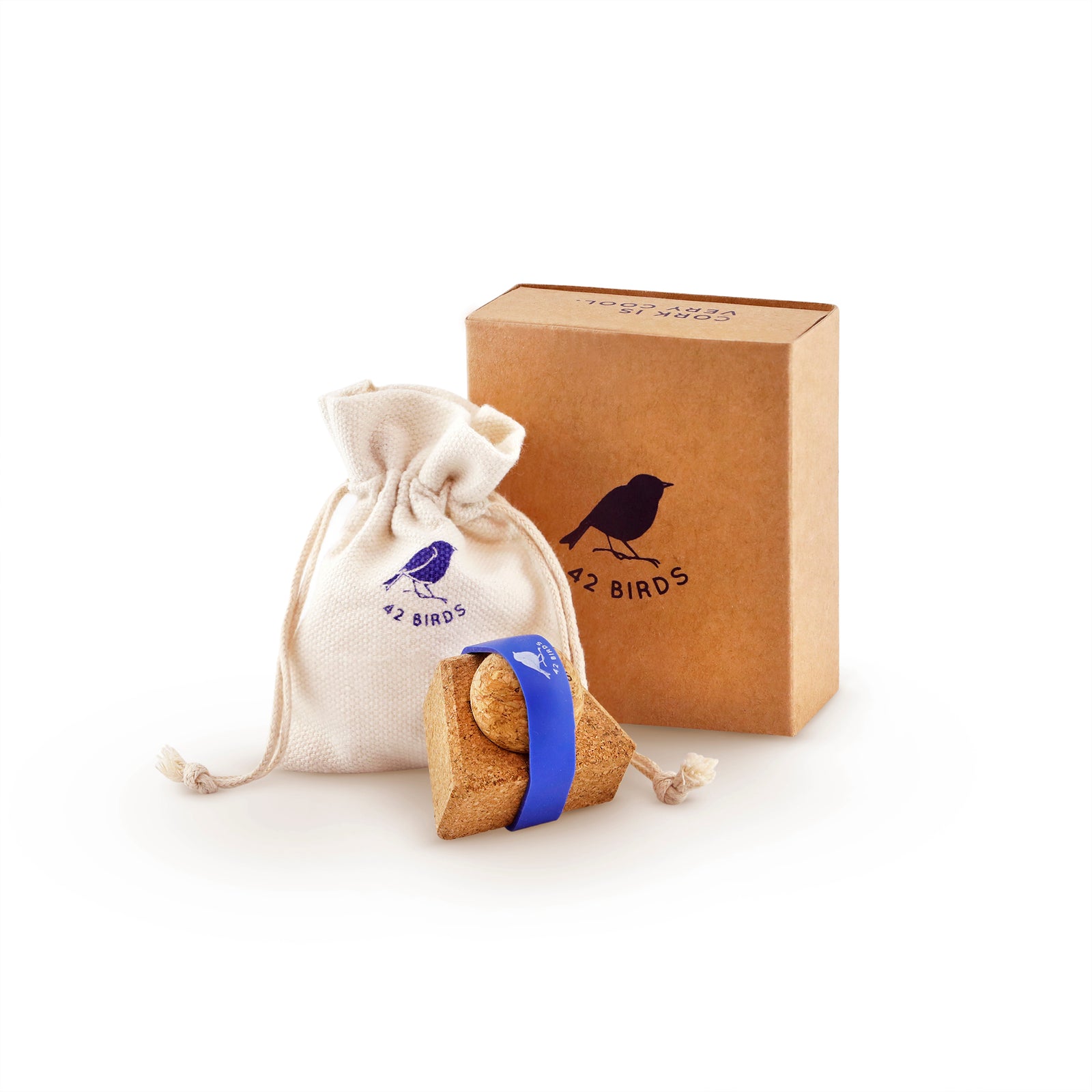 Cork Face De-Stress Kit "The Sparrow" | 42 Birds