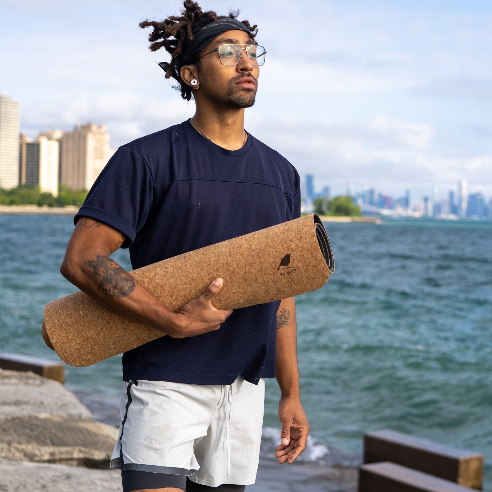 Cork Yoga Industrial Mat “The Imperial Eagle” | 42 Birds