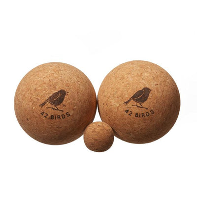 Cork Lightweight Yoga Mat and Massage Balls Bundle | 42 Birds