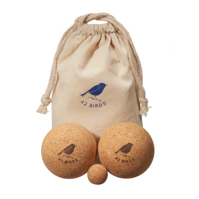 Cork Massage Therapy Balls “The Little Owls” | 42 Birds