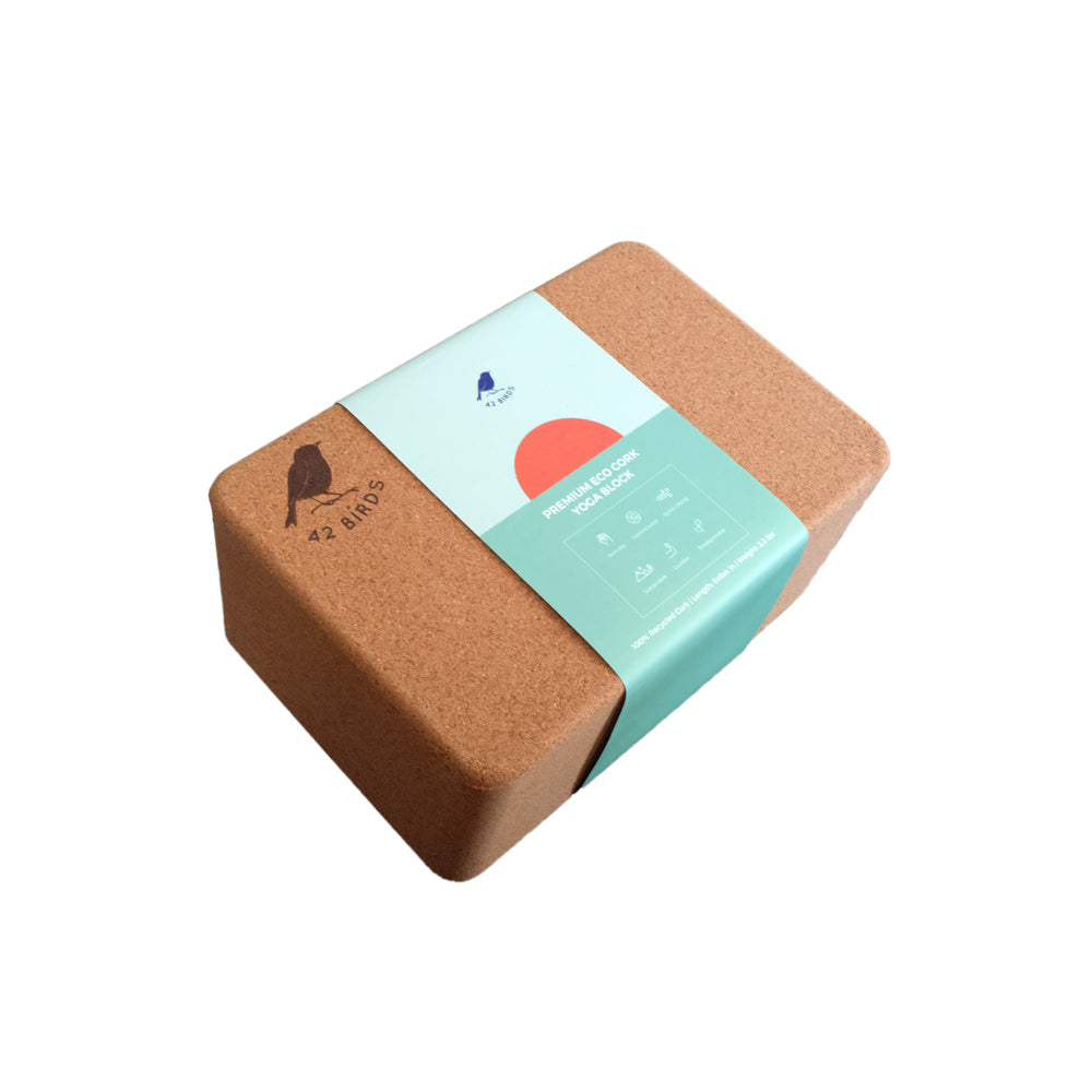 Cork Yoga Block “The Nuthatch” | 42 Birds