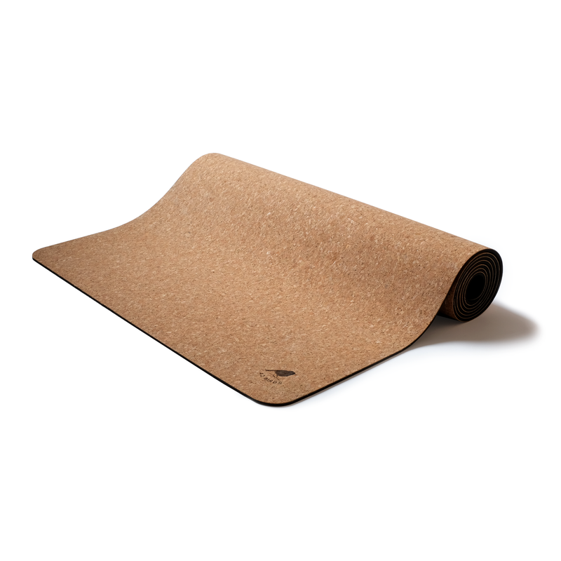 Extra Long Cork Yoga Industrial Mat “The Imperial Eagle” | 42 Birds