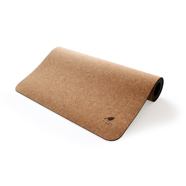 The Total Package: Cork Yoga Mat, Bag and Two Blocks